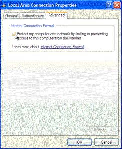 Enable Internet Connection Firewall Enable Internet Connection Firewall